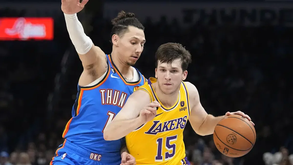 Oklahoma City Thunder forward Lindy Waters III (12) during an NBA