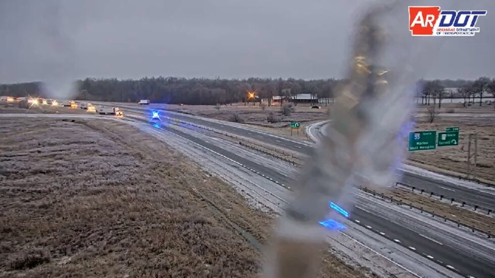 Crashes were reported in Craighead and Crittenden County, where all northbound lanes of I-55...