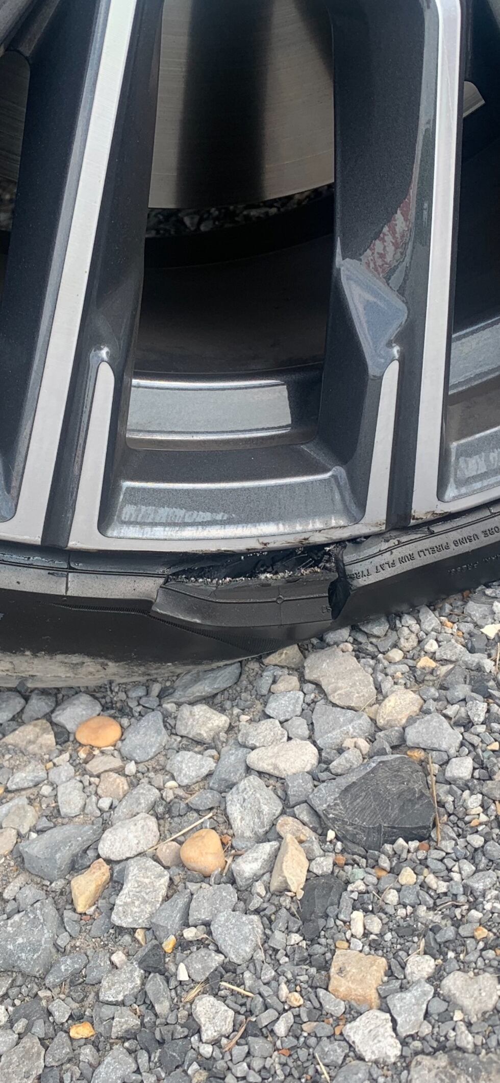 Damaged Tire/Rim