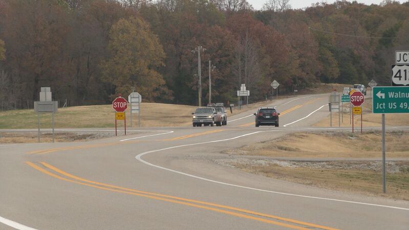 A look at the intersection of the Highway 412 Bypass and Highway 358 in Greene County.