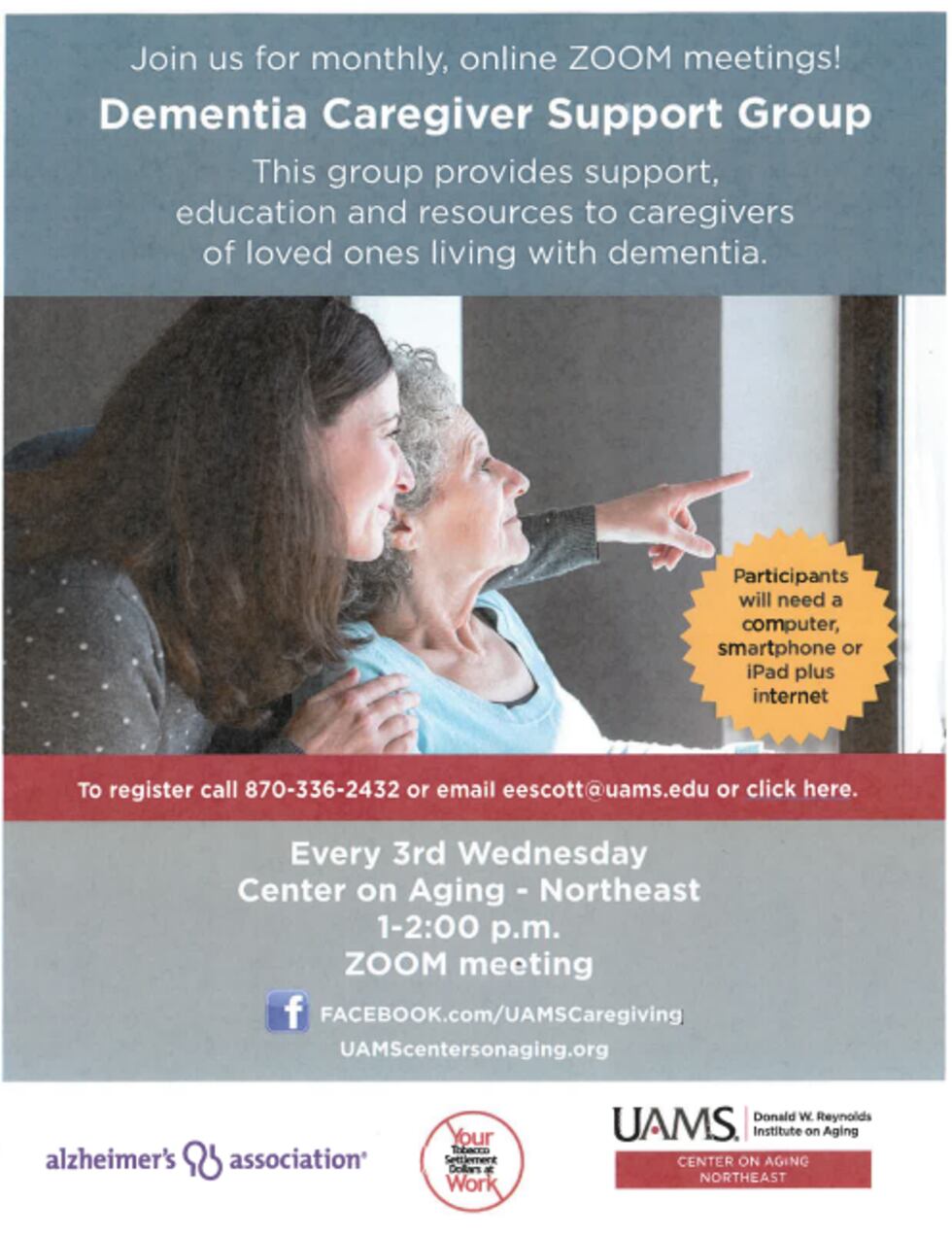 Information for those that are interested in joining the support group that Lynn Howerton puts...