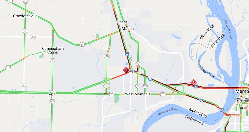 The Arkansas Department of Transportation reported the crash happened just before 1:30 p.m....