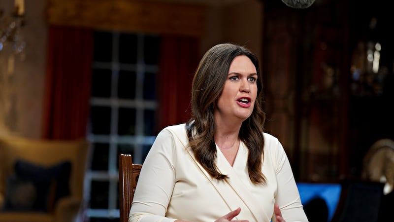 Arkansas Governor Sarah Huckabee Sanders, along with eight other governors, signed letters to...
