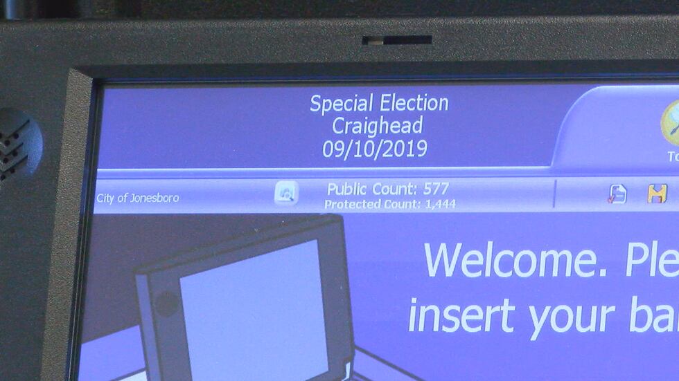 As of Wednesday, according to election coordinator Jennifer Clack, the total number of voters...