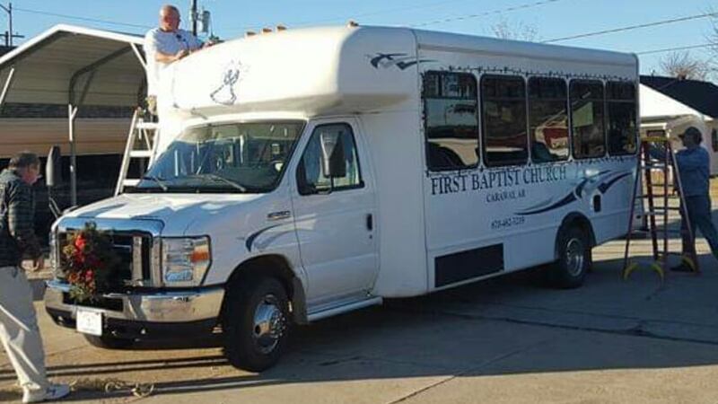 Theft at First Baptist Church in Caraway, Ark.