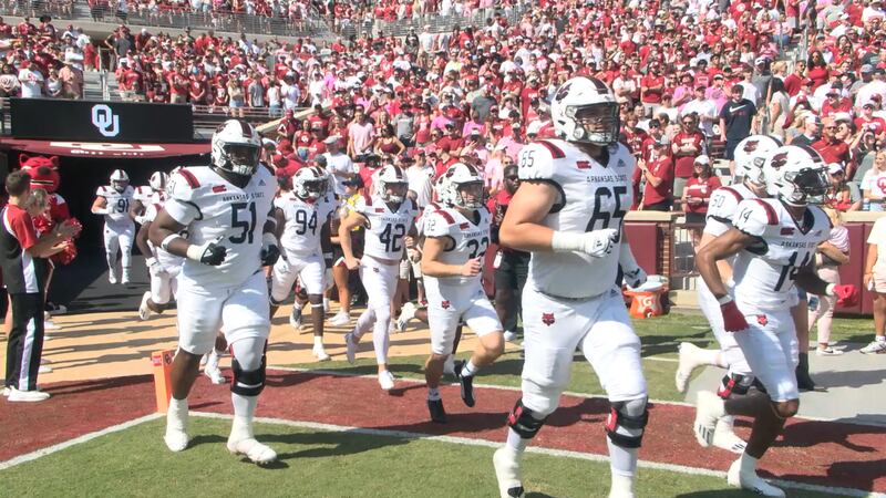 The Red Wolves look to regroup after falling to #19 Oklahoma in the season opener