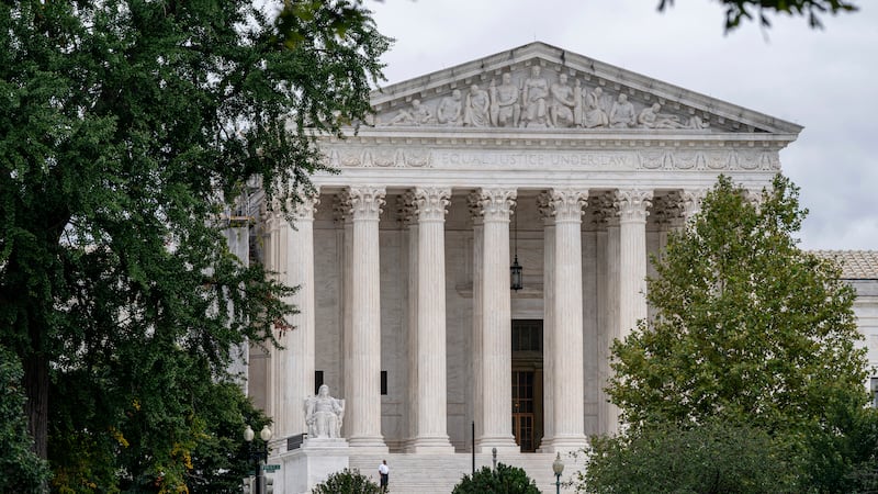 FILE - The Supreme Court is seen in Washington, Sept. 25, 2023. The new term of the high court...