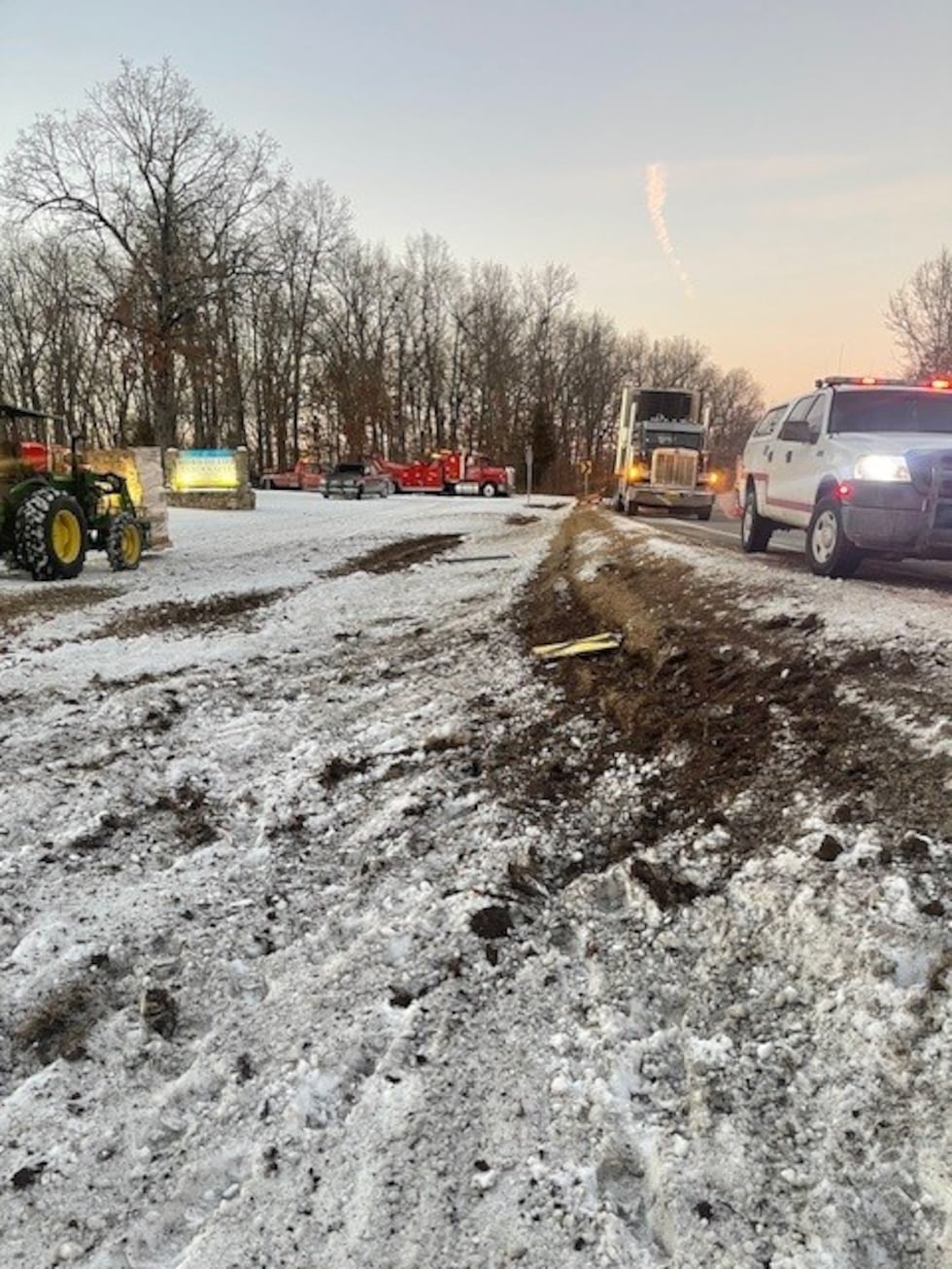 Rose said the truck was carrying frozen food and the Arkansas Department of Health was called...