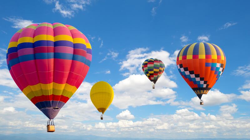 FILE - Police said the man who fell was a volunteer for the Balloon Glow and Laser Show at the...