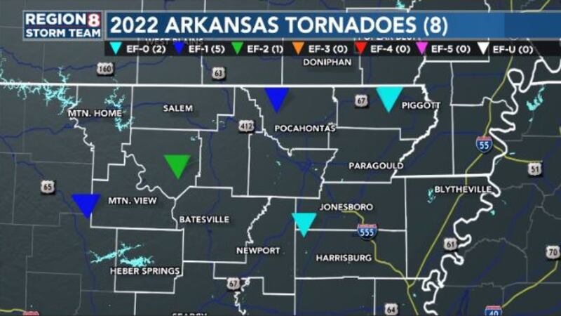The National Weather Service confirmed another tornado touched down from the March 6 storms in...