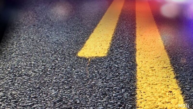 A man died Thursday when a tractor-trailer truck struck him.
