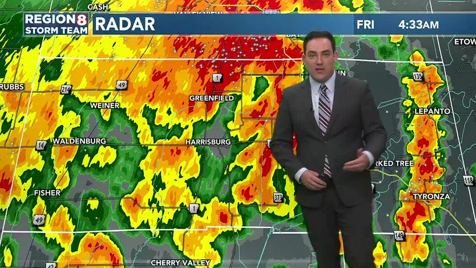 Zach's Friday morning forecast