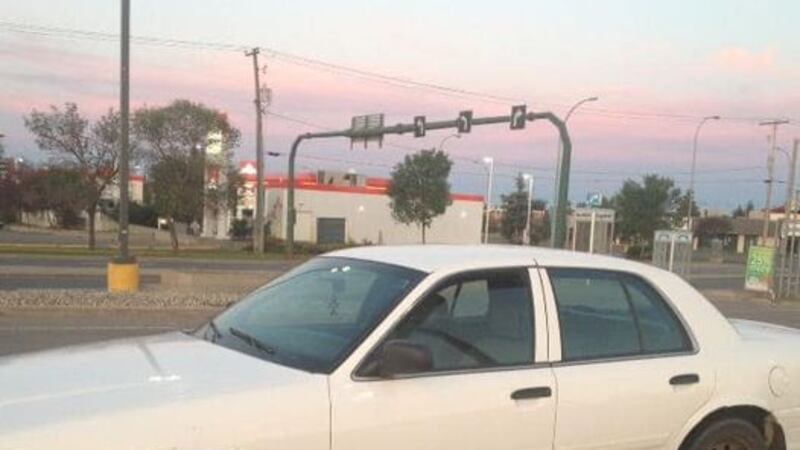 The car the man was allegedly driving is similar to this one pictured.