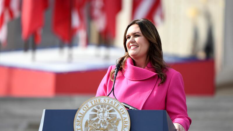 Arkansas Governor Sarah Huckabee Sanders is expected to endorse Donald Trump for president.